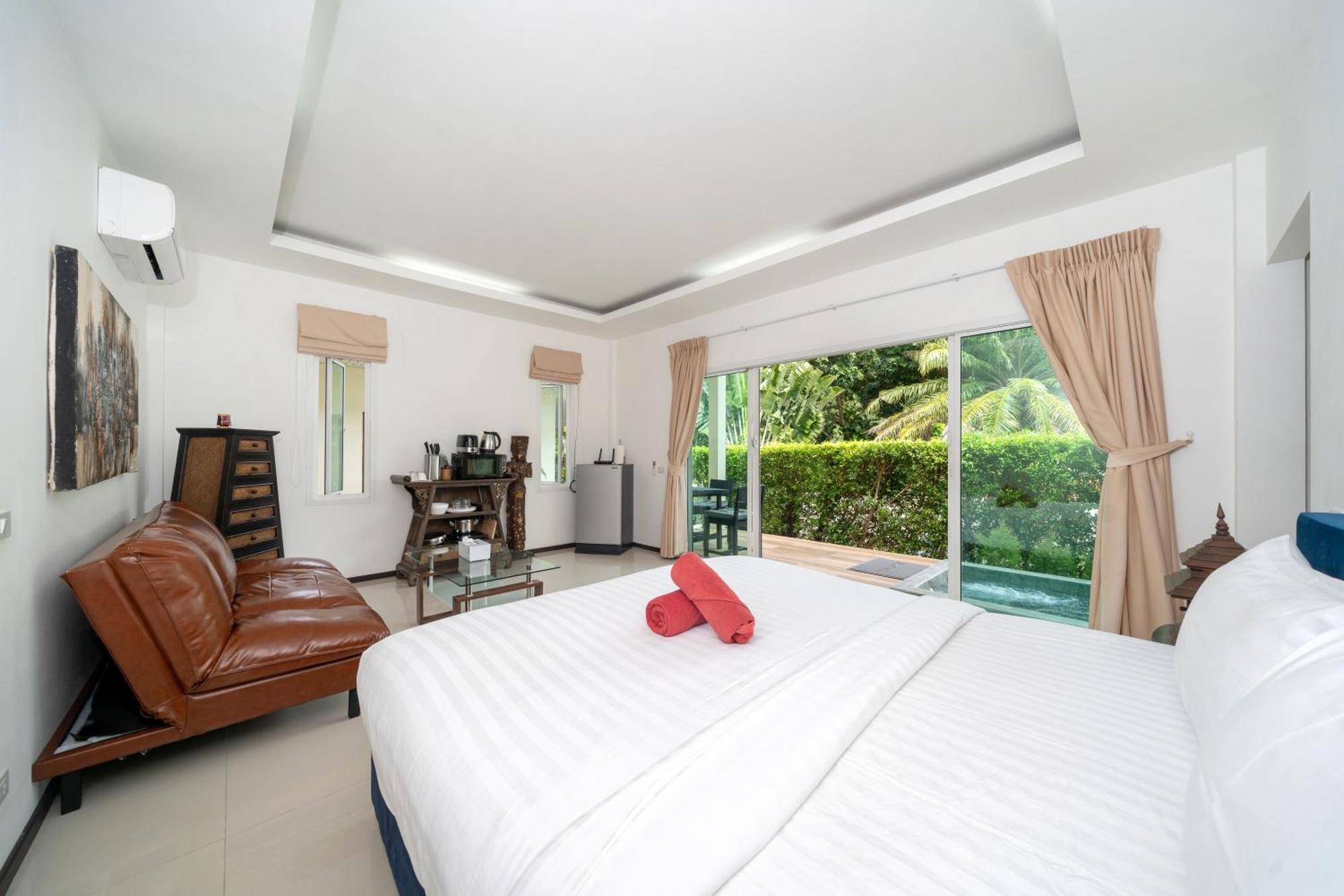 Oxavia Garden Oasis In Nai Harn - Your Private Tropical Garden With 3 Cabins And Jacuzzi Rawai Dış mekan fotoğraf