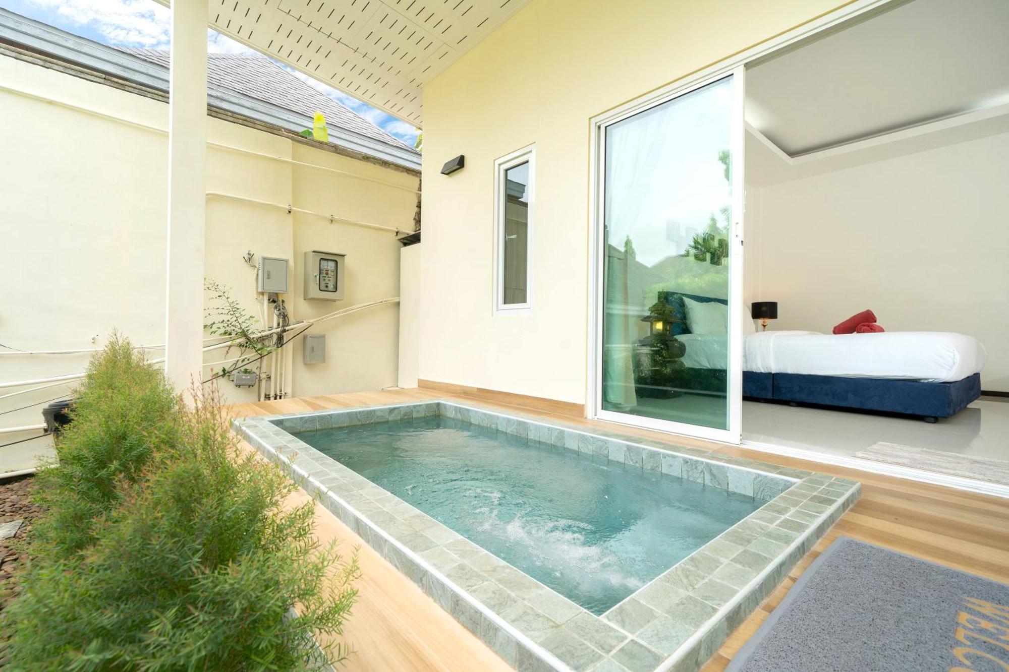 Oxavia Garden Oasis In Nai Harn - Your Private Tropical Garden With 3 Cabins And Jacuzzi Rawai Dış mekan fotoğraf