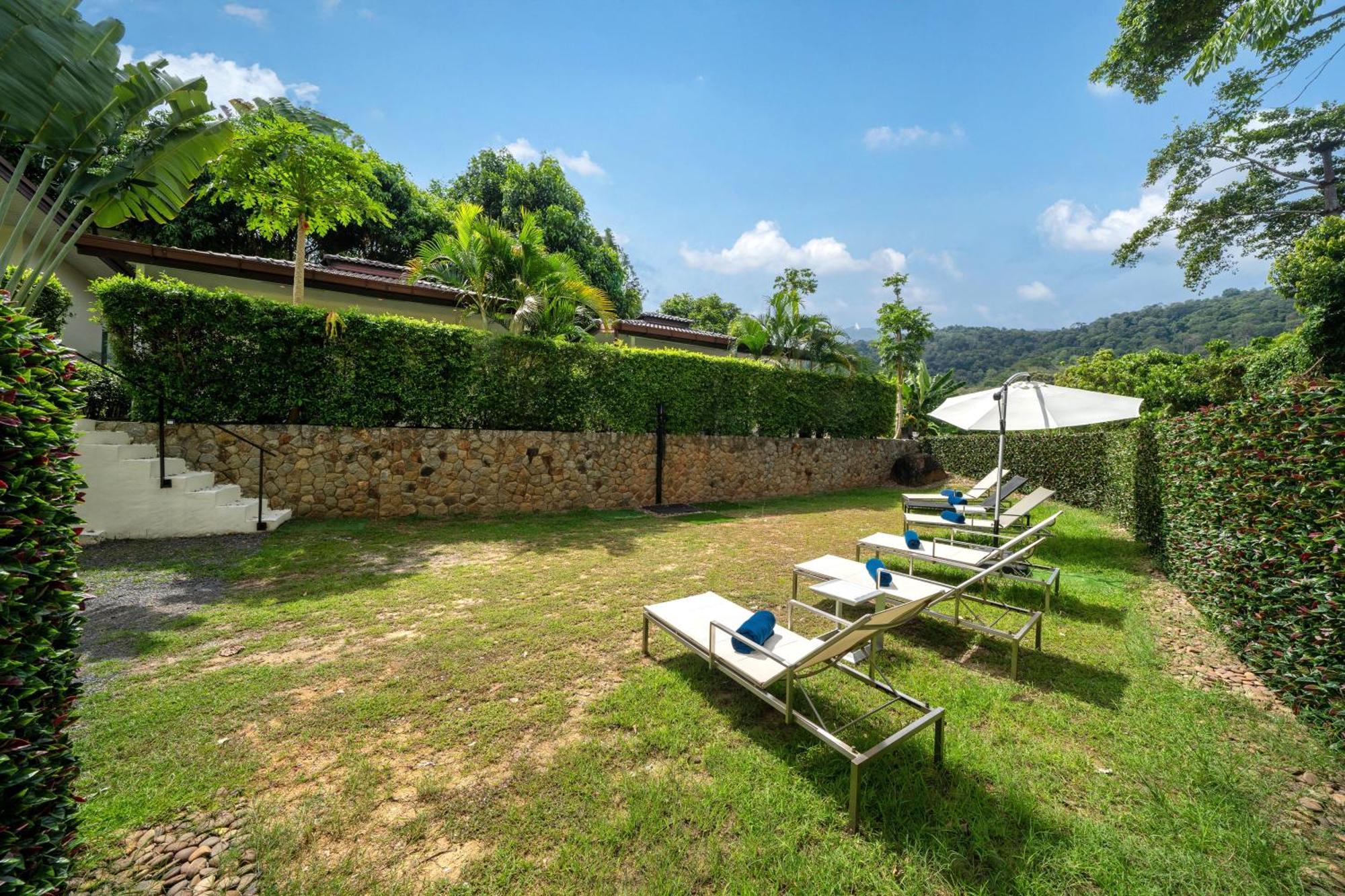 Oxavia Garden Oasis In Nai Harn - Your Private Tropical Garden With 3 Cabins And Jacuzzi Rawai Dış mekan fotoğraf