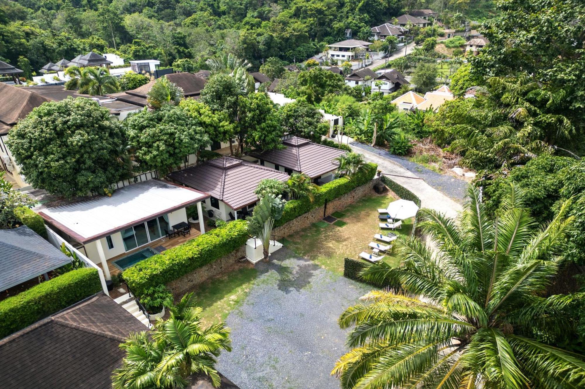 Oxavia Garden Oasis In Nai Harn - Your Private Tropical Garden With 3 Cabins And Jacuzzi Rawai Dış mekan fotoğraf